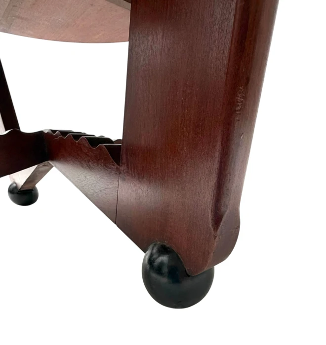 1920s Art Deco Coffee Table by Max Coini in American Walnut